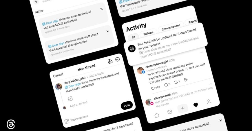 Threads’ new ‘Dear Algo’ feature lets you tell the algorithm what you want to see