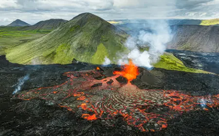 When Coupled Volcanoes Talk, These Researchers Listen
