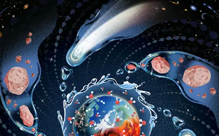 Where Did Earth Get Its Oceans? Maybe It Made Them Itself.