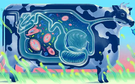A New Way That a Cow’s Inner World Shapes Earth’s Atmosphere